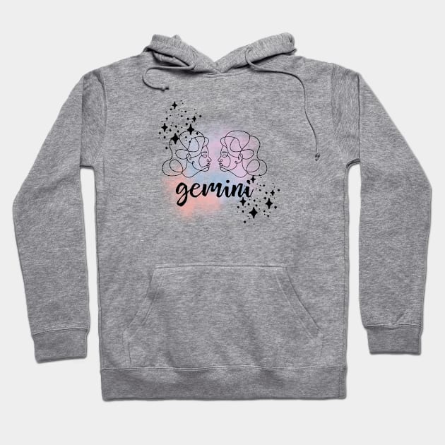 Gemini Zodiac Sign Hoodie by swagmaven